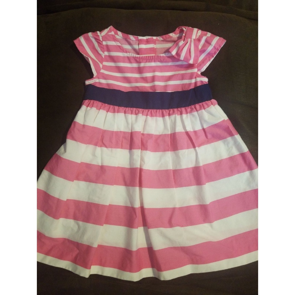 Gymboree stripes and anchors dress 6 12 months